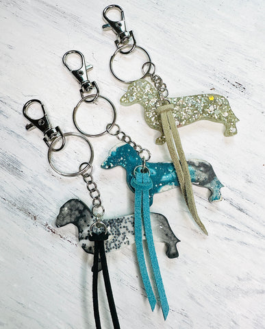 Dachshund Keychain Fancy